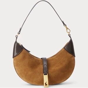 Polo Suede Mini Shoulder Bag